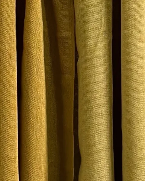 Honey and Citron bamboo modal hijabs hanging side by side